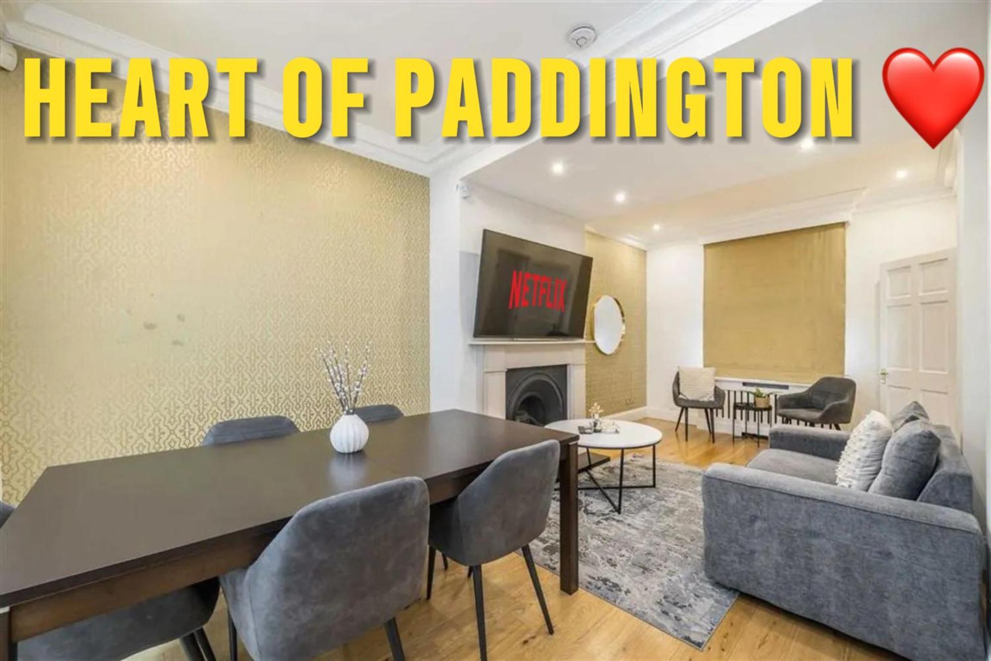 Exceptional 4 Bedroom House Paddington Station! London Kültér fotó